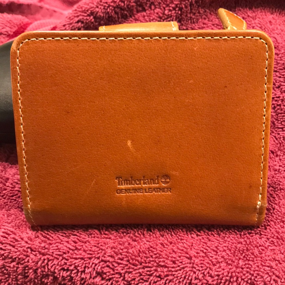 Timberland leather wallet/card/money holder great condition